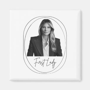 Imã Melania Trump 2025 Foto de Inauguração da Primeira