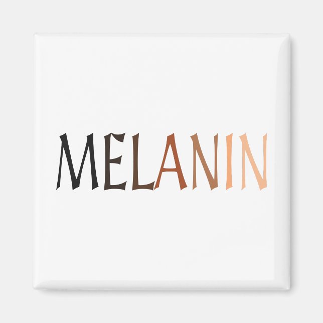 Imã MELANIN Shades of Black (Frente)