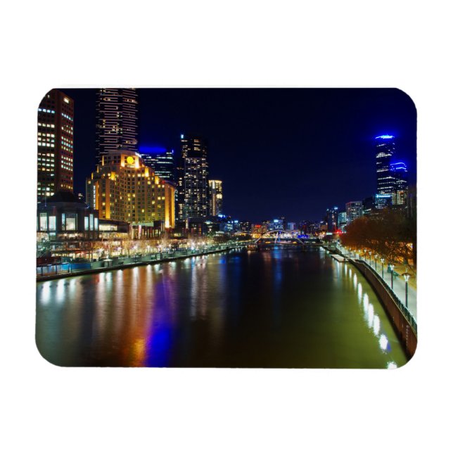 Ímã Melbourne à noite (Horizontal)
