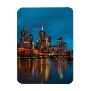 Ímã Melbourne à noite