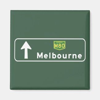 Imã Melbourne, Austrália - Sinal de Estrada