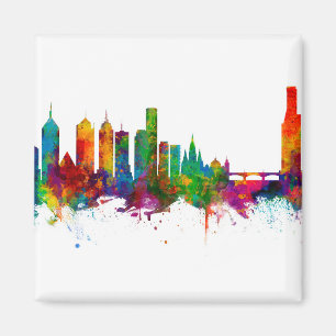 Imã Melbourne Austrália Skyline