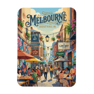 Ímã Melbourne Lanes Austrália