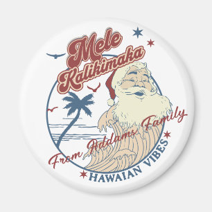 Imã Mele Kalikimaka Feliz Papais noeis de Natal Havaia