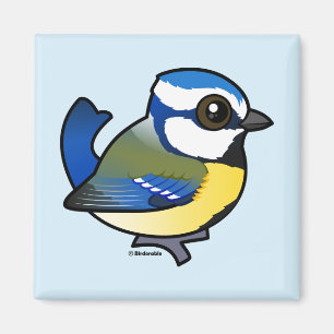 Imã Melharuco azul de Birdorable