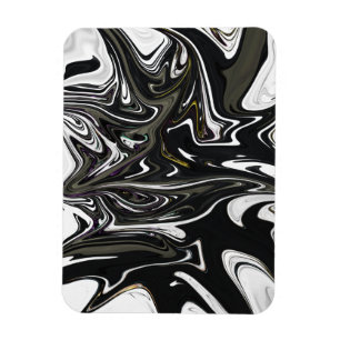 Ímã Melhor abstrato, abstrato de pintura a