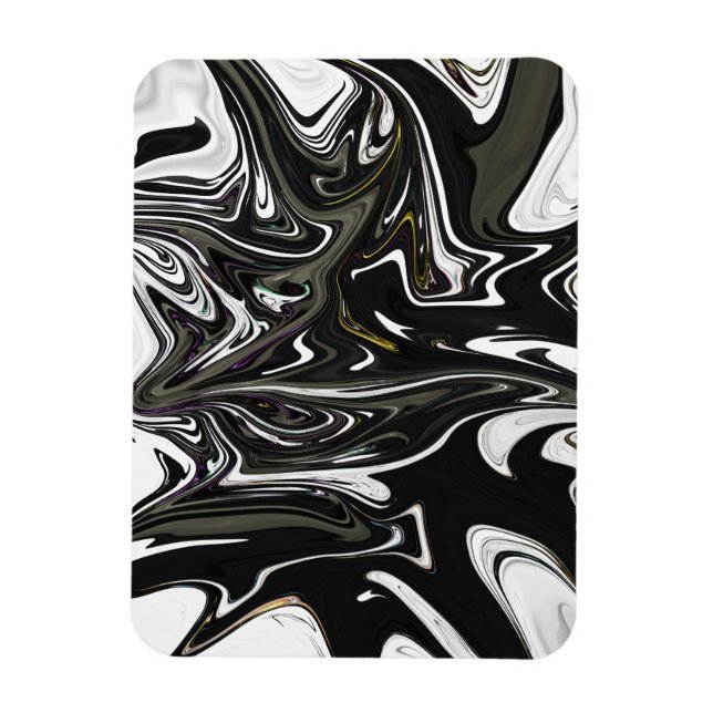 Ímã Melhor abstrato, abstrato de pintura a (Vertical)
