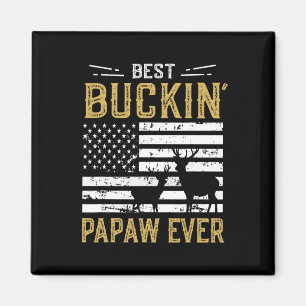 Imã Melhor Buckin Papaw Eternamente Engraçado Deer Hun