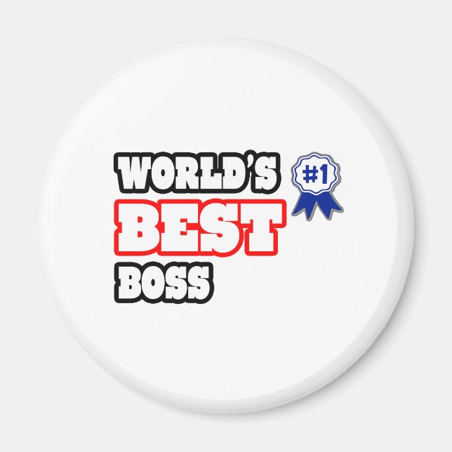Imã Melhor Chefe do Mundo (Frente)