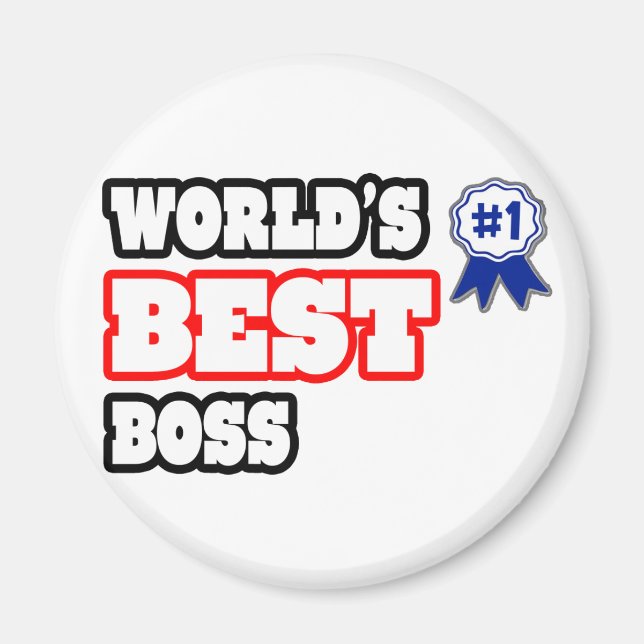 Imã Melhor Chefe do Mundo (Frente)