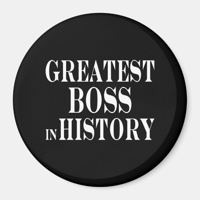 Imã Melhor Chefe: Maior Chefe na História (Frente)