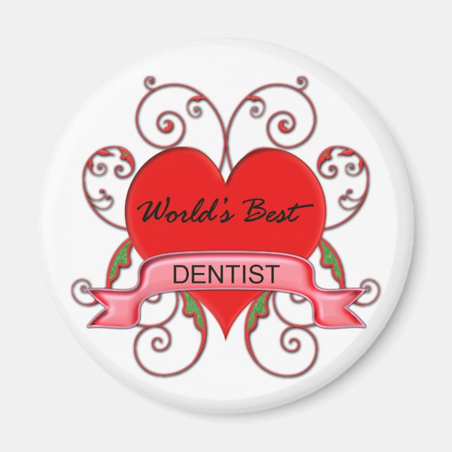 Imã Melhor Dentista do Mundo (Frente)