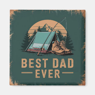 Imã Melhor Design de Camping para o Melhor Pai do Mund