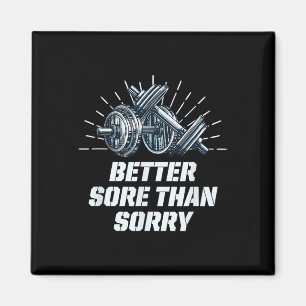 Imã Melhor Doida do que se Arrepender Piada de Treino