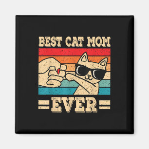 Imã Melhor Gato Mãe De Gato Muito Engraçado Retro Vint