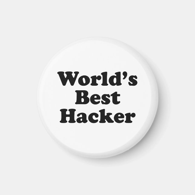 Imã Melhor Hacker do Mundo (Frente)