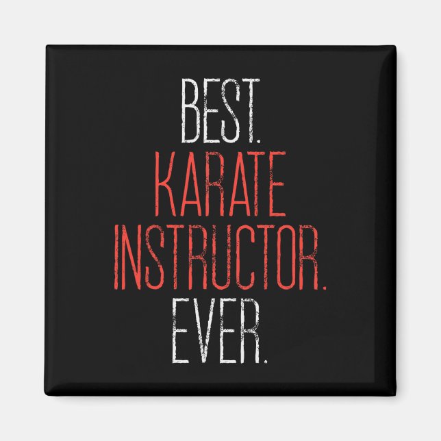 Imã Melhor Instrutor de Karate Professor de Artes Marc (Frente)