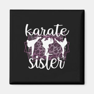 Imã Melhor Irmã Karate Orgulhosa Karate Sis