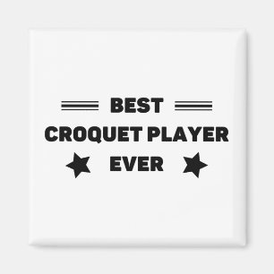 Imã Melhor. Jogador Croquet. Nunca.