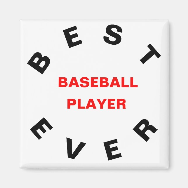 Imã Melhor Jogador De Beisebol Nunca (Frente)