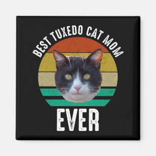 Imã Melhor Mãe De Gato Tuxedo