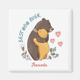 Imã Melhor mãe do Magnet, presente personalizado do di