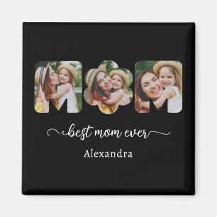 Imã Melhor Mãe do Mundo Colagem de Fotos Presente para
