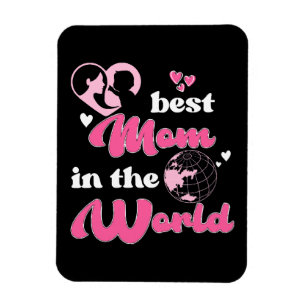 Ímã Melhor Mãe do Mundo Dia das Mães