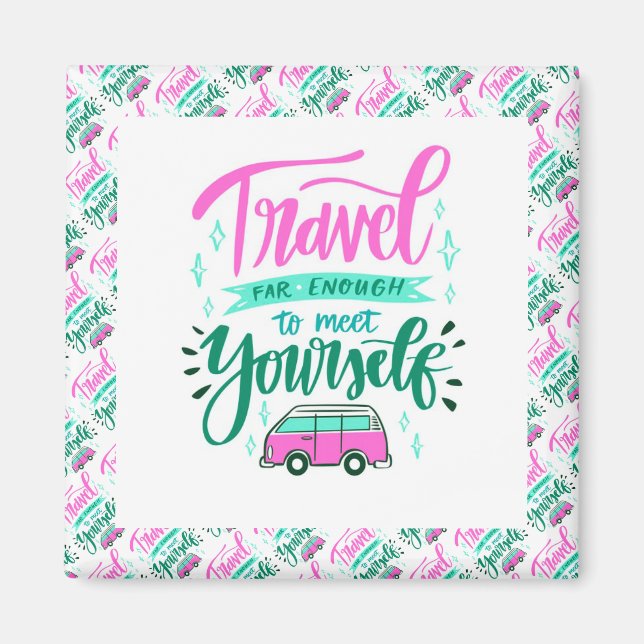 Imã Melhor Mensagem Popular de Motivação Moderna Elega (Frente)