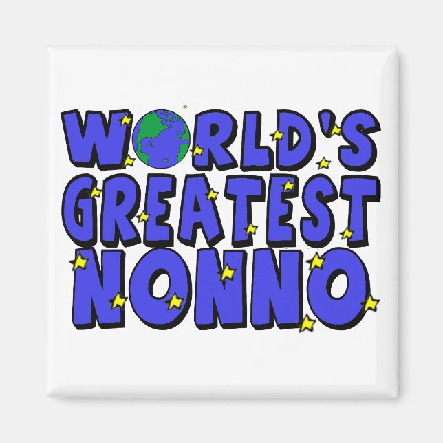 Imã Melhor Nonno do Mundo (Frente)