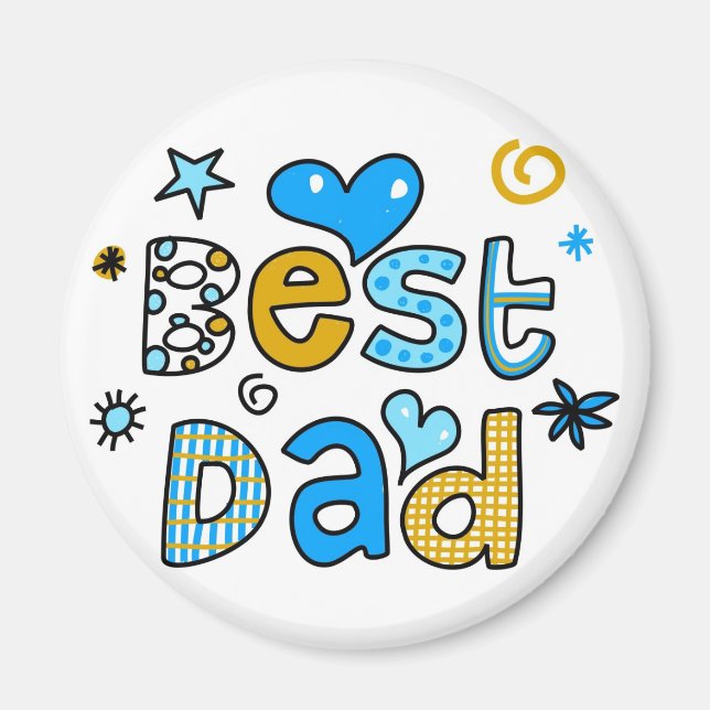 Imã Melhor Pai (Frente)