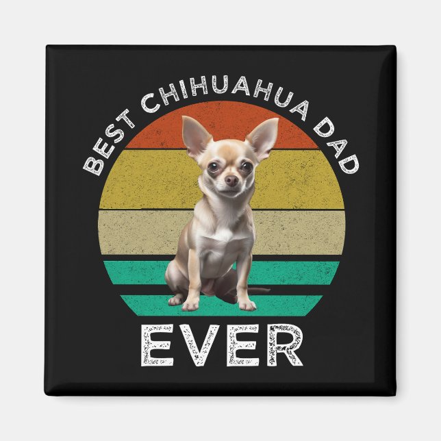 Imã Melhor Pai Chihuahua (Frente)