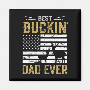 Imã Melhor Pai De Buckin Já Divertido Presente Deer Hu