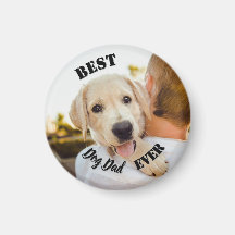 Melhor Pai de Cachorro do Mundo Foto de Animal Div
