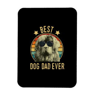 Ímã Melhor Pai de Cachorro Nunca Mais Recém-Fundament