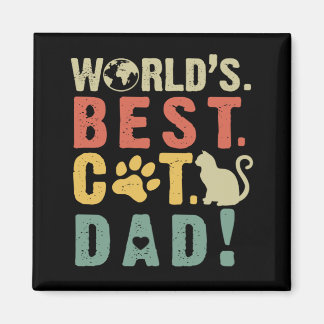 Imã Melhor Pai de Gato do Mundo