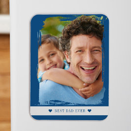 Ímã Melhor pai do mundo foto personalizada