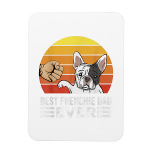 Ímã Melhor Pai Francês Para Cão Pai De Lover Bulldog