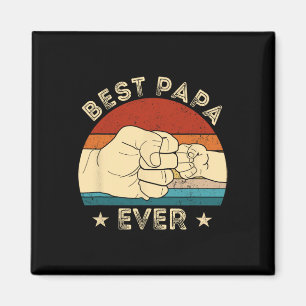 Imã Melhor Papai de Todos os Tempos Soco Engraçado Avô
