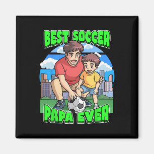 Imã Melhor Papai do Futebol de Todos os Tempos Celebre