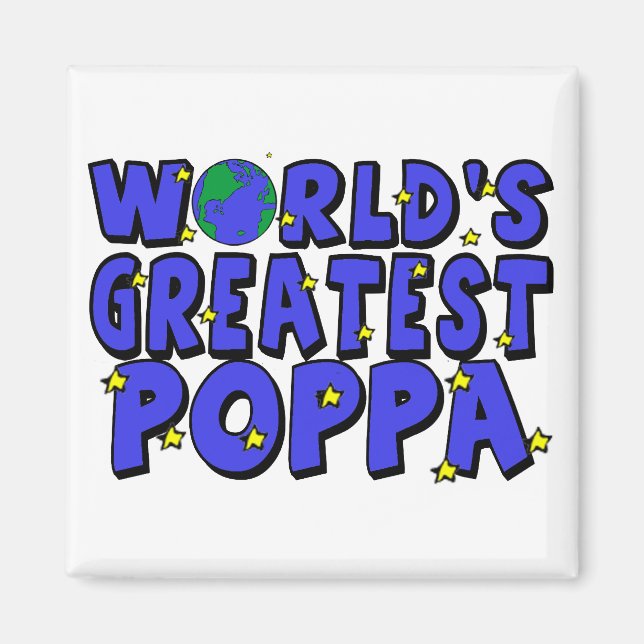 Imã Melhor Papai do Mundo (Frente)