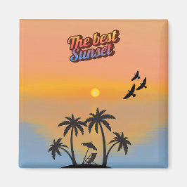 Imã Melhor pôr do sol,