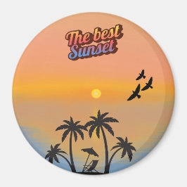 Imã Melhor pôr do sol,