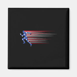 Imã Melhor Presente Da Equipe Usa Bandeira Americana D