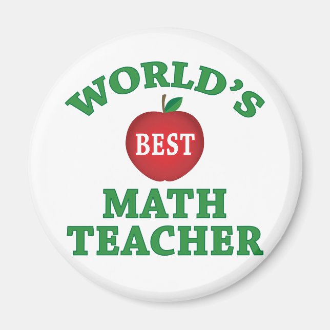 Imã Melhor Professora de Matemática do Mundo (Frente)