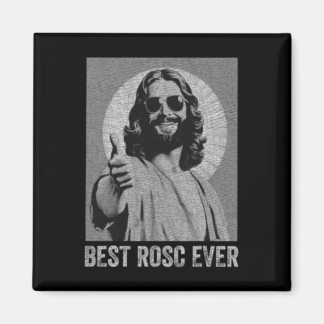 Imã Melhor Rosc De Páscoa Divertida Jesus Enfermeira M (Frente)