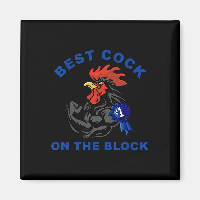 Imã Melhor Roupa de Frango do Bloco  (Frente)