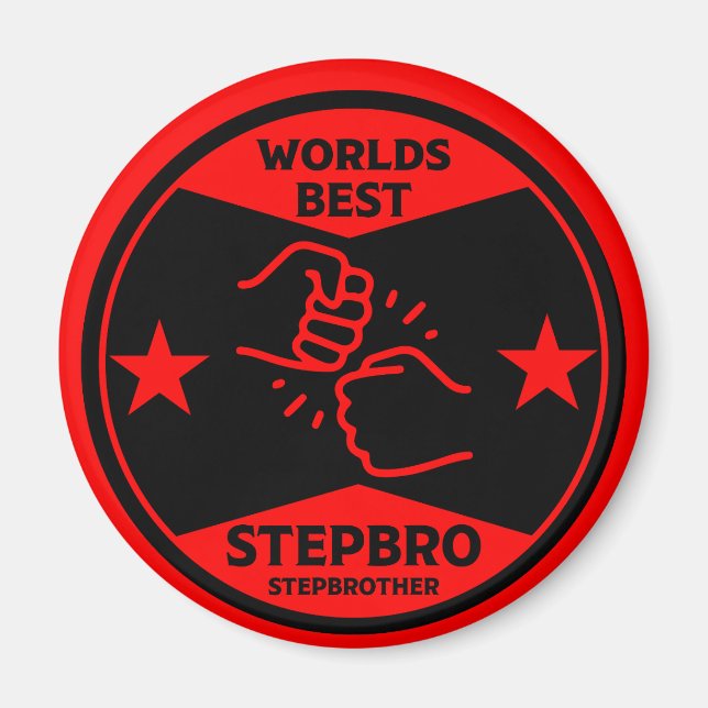 Imã Melhor Stepirmão do Mundo (Frente)