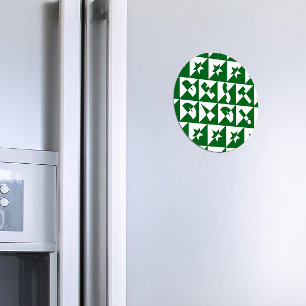 Imã Melhor texto selvagem do Pai em verde