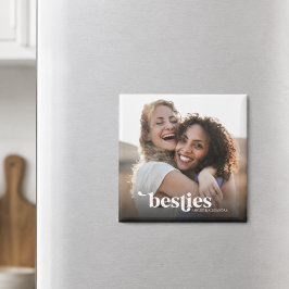 Imã Melhores Amigas Foto Personalizada